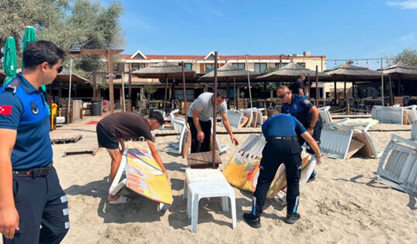 Silivri Sahillerinde denetimler sürüyor