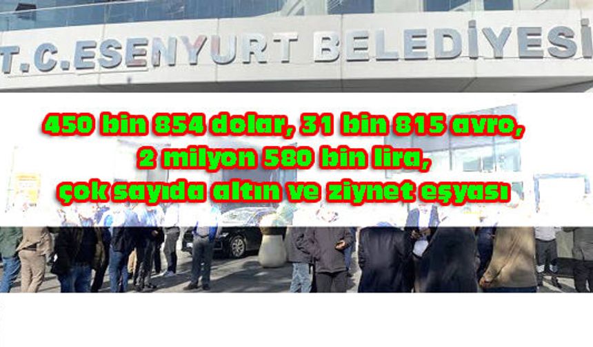 Başkan Yardımcısının evinden servet çıktı