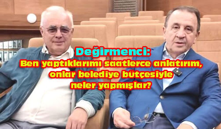 12 okul yaptırdık onlar kaç tane yapmışlar?