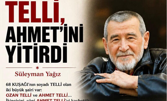 Usta şair Ahmet Telli hayatını kaybetti